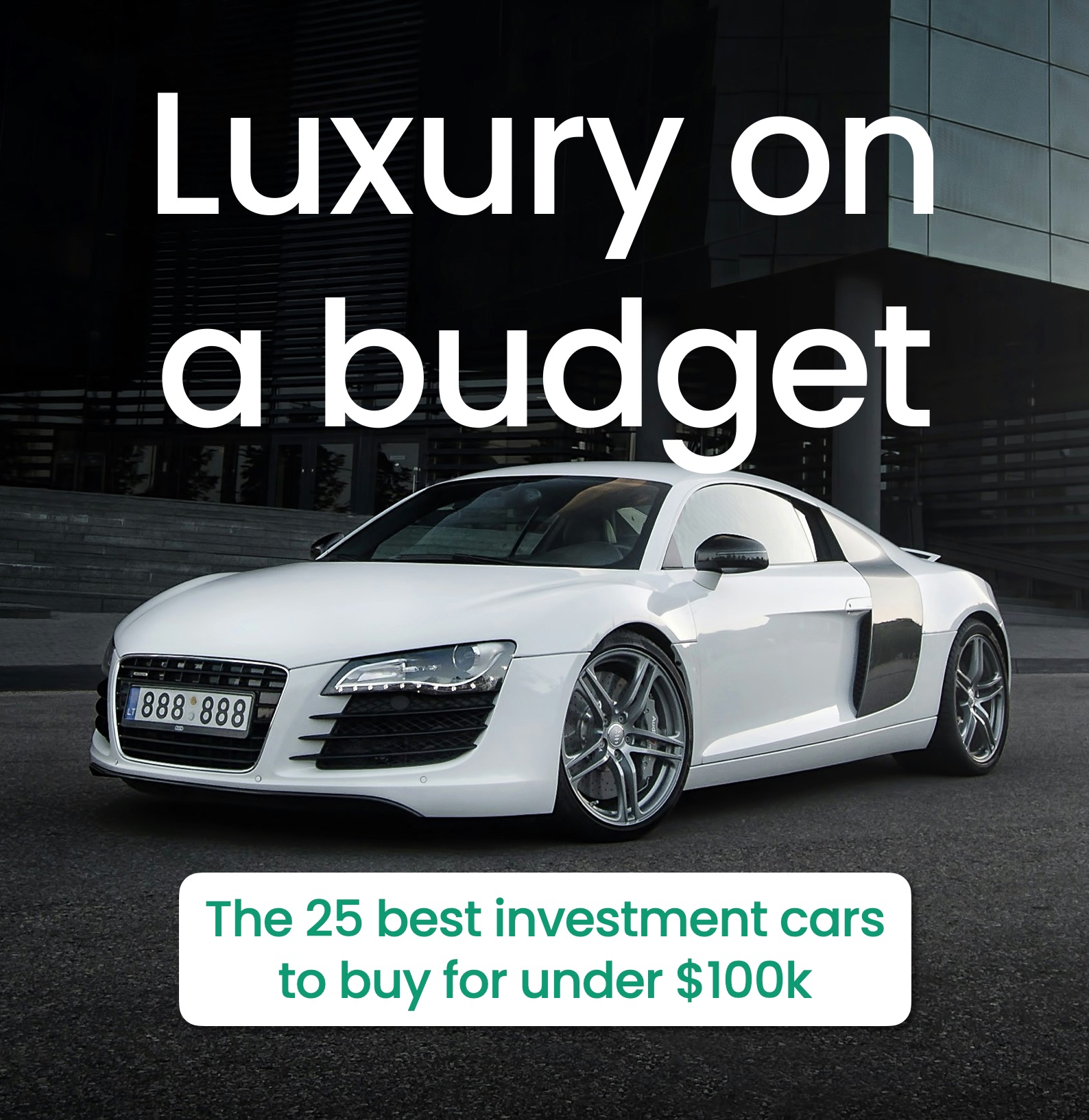 Luxury on a budget cover